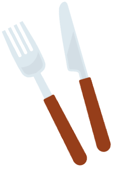 フォークとナイフ